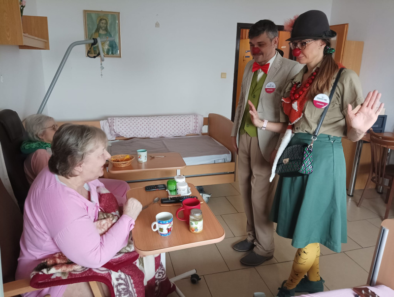 Spolupráca s Červenými nosmi Clowndoctors